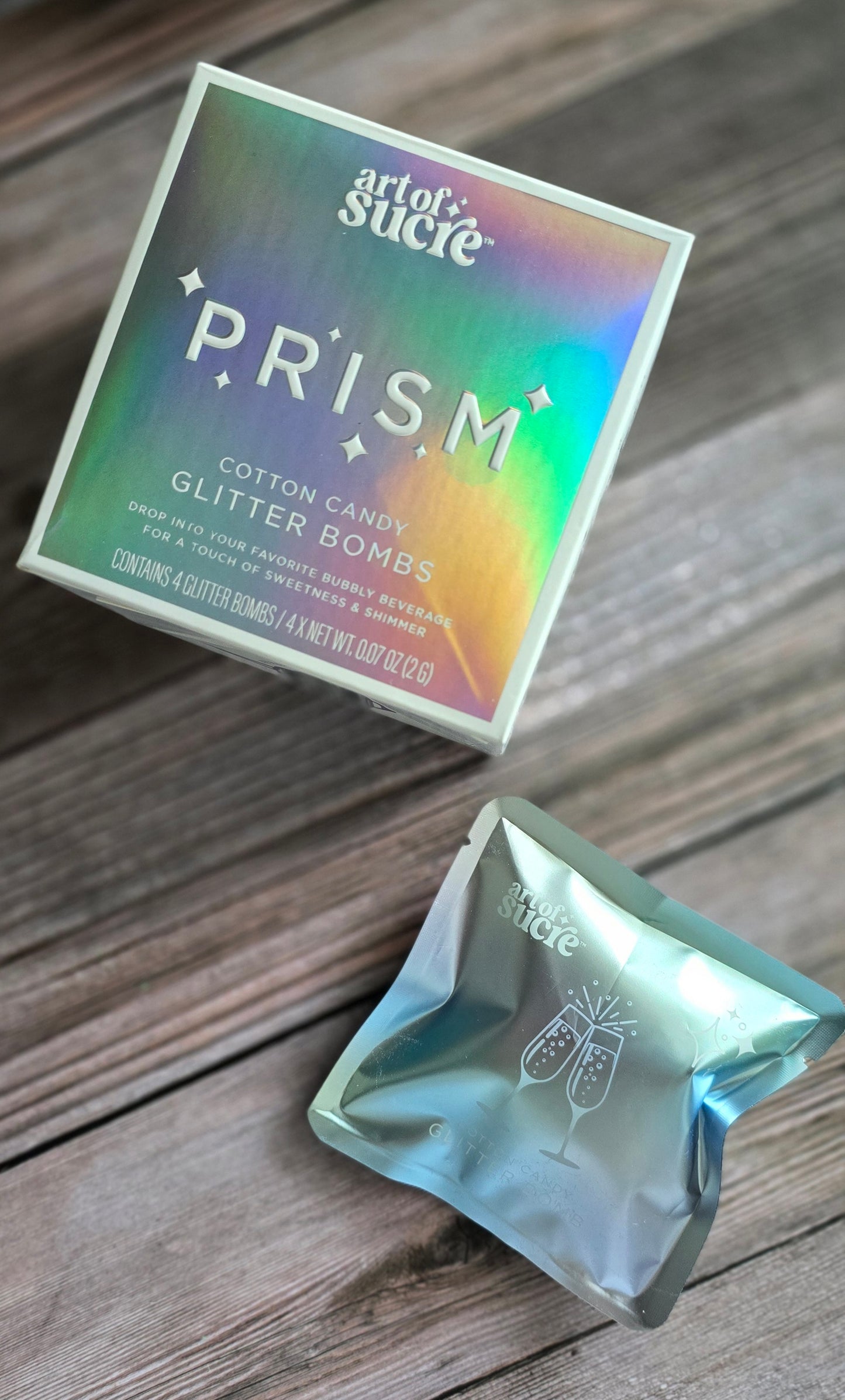 Prism Cotton Candy Glitter Bomb