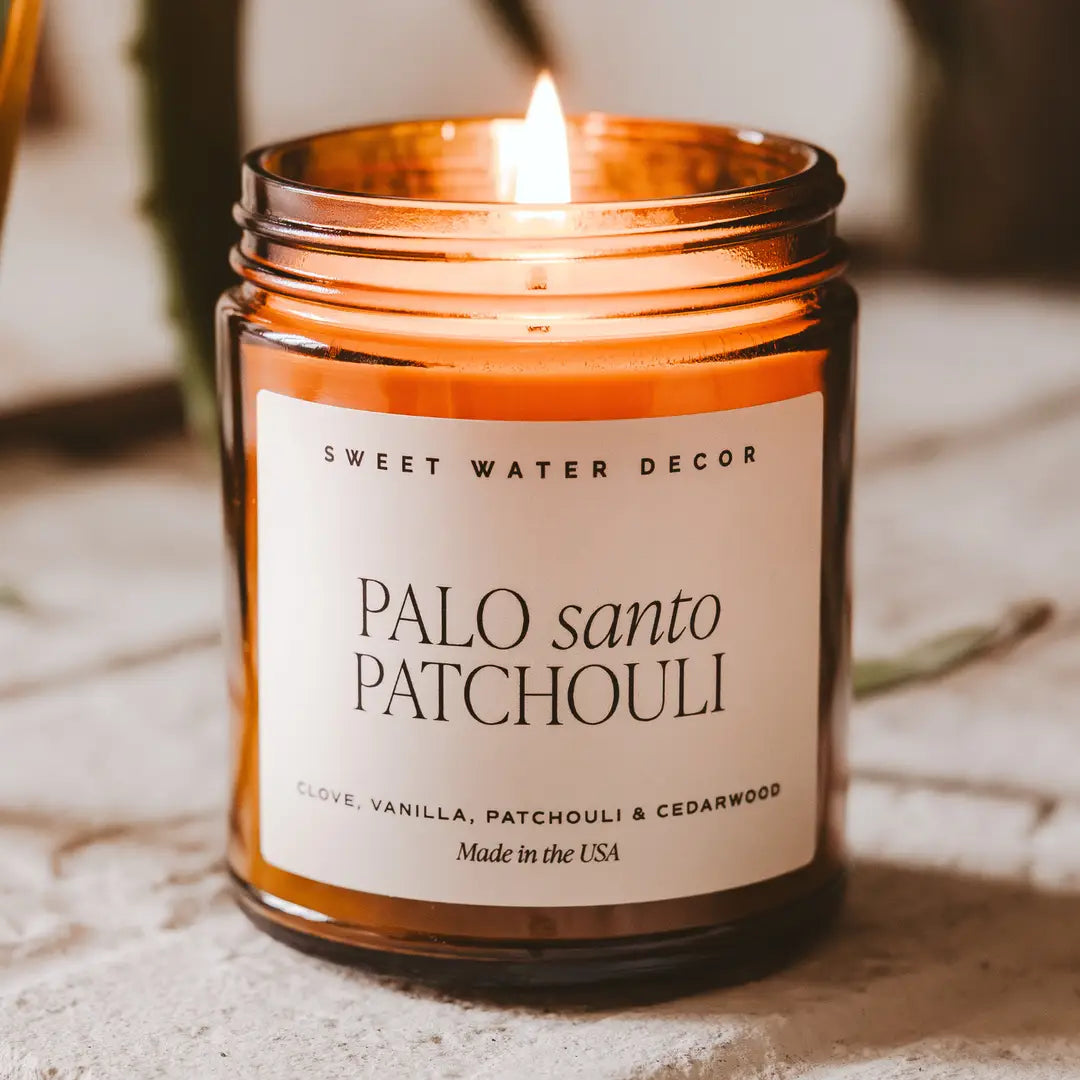 Palo Santo Patchouli 9 oz Soy Candle