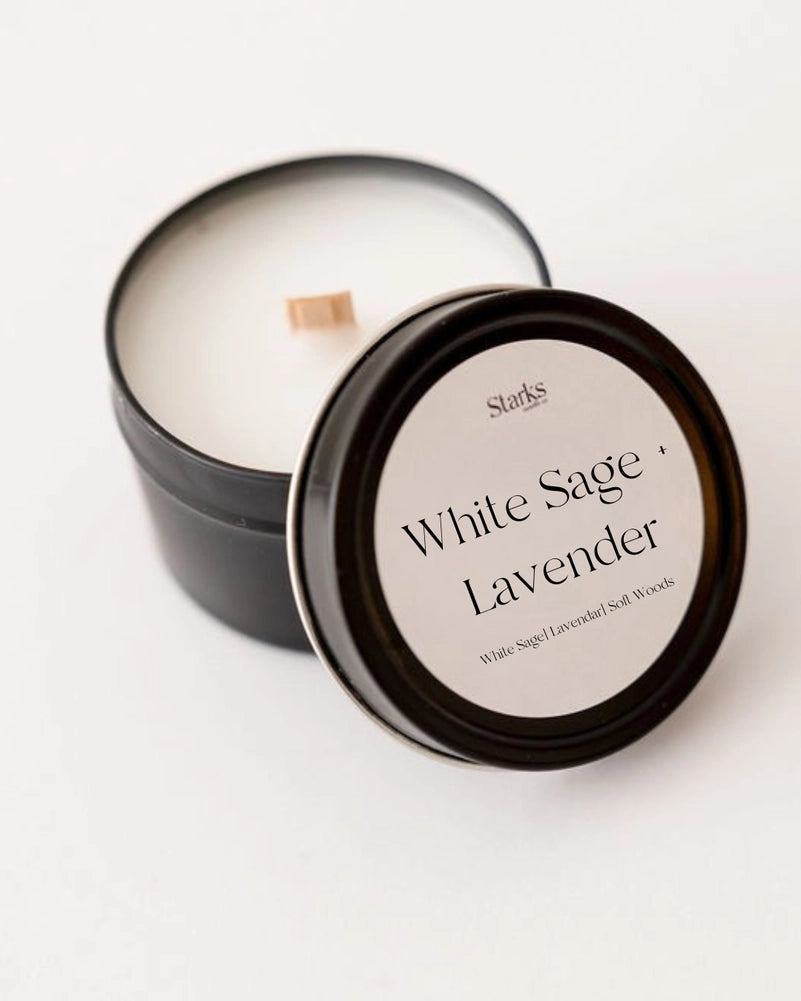 Starks Candle - White Sage & Lavender